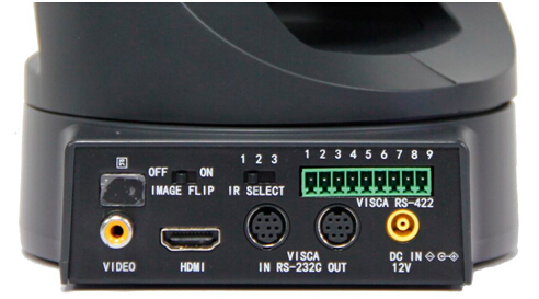 18倍變焦HDMI高清1080P視頻會議攝像機接口圖